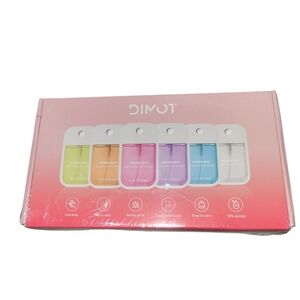 DIMOT travel Mist Hydrating Hand Sanitizer Spray 6 Scents